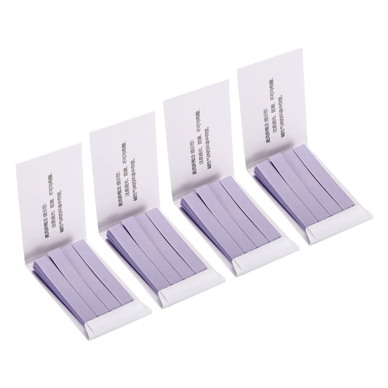 [Australia - AusPower] - PATIKIL PH Test Strips, 4 Pack 320 Indicator Papers Litmus Tester for Water Food Soil Acid Testing, Blue 