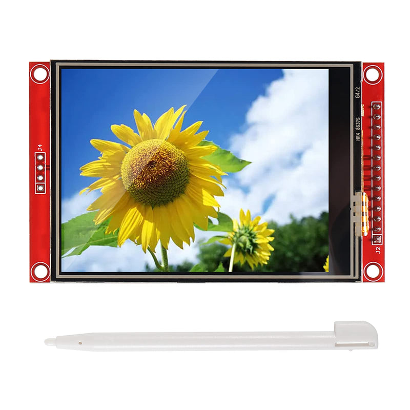 [Australia - AusPower] - DIANN 3.2" ILI9341 SPI TFT LCD Display Touch Panel 320x240 TFT LCD Touch Screen Shield 5V/3.3V STM32 Display Module SPI Serial with Touch Pen 3.2" 