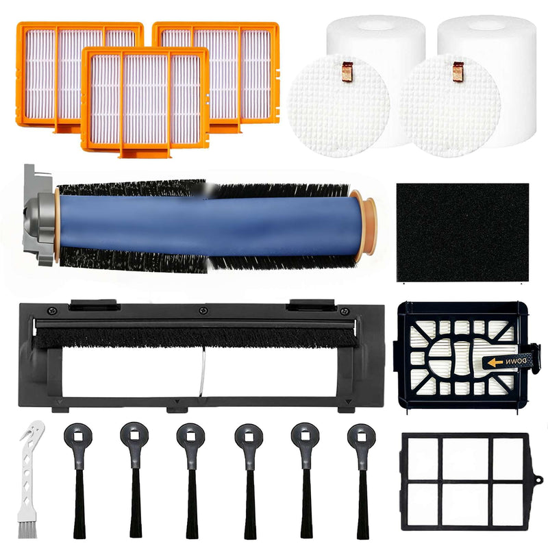 Replacement Parts Compatible with Shark AI AV2511AE AV2501S AV2501AE RV2502AE RV2520AOUS AV2510AOUS RV2610WA AV2610WA Accessories Kit with Main Brush Cover,Filters,Primary Filter,Side Brushes 2503