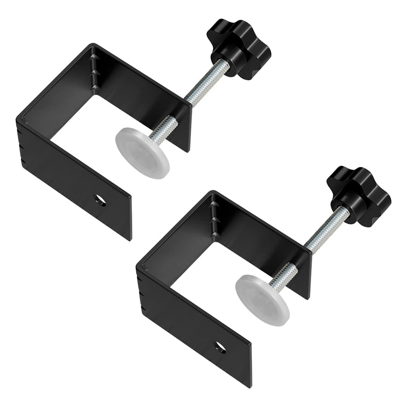 [Australia - AusPower] - C Clamp, Heavy Duty C-Clamp 304 Stainless Steel Adjustable Cabinet Installation Clamps Cabinetry Clamps Tools Drill Hole Guide Design for Easy and Fast Installing Frame of Cabinets Drawer (2 Pack) 2 Pack 