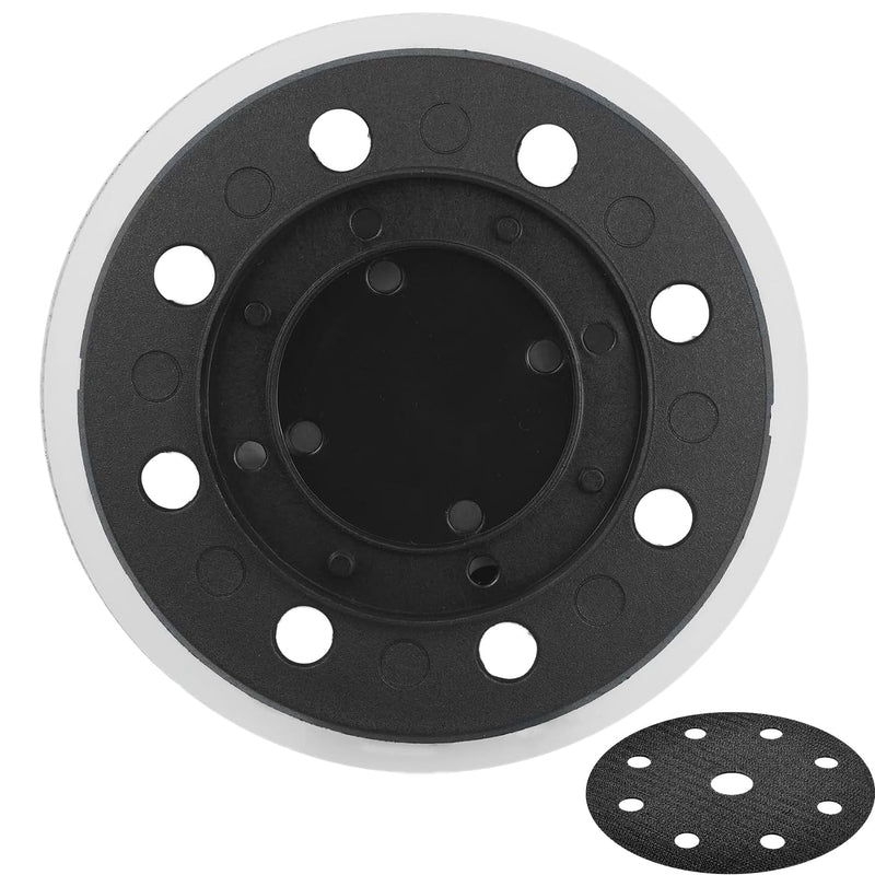 [Australia - AusPower] - Durable 492280 ETS 125 Eq & Pro 5 ltd Jetstream Sanding Pad 125mm (5 in), Hard, 8 Holes fit for festool ETS 125, ES 125, ETSC 125, Pro 5 ltd Random Orbit Sanders Include a 5" Protection Pad 