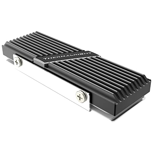 Thermalright M.2 2280 Type AB SSD Cooler for M.2 2280 SSD Cooling, Aluminum Heatsink Cooler M.2 2280 for Desktop M.2 SSD PC and Computer M.2 2280 AB
