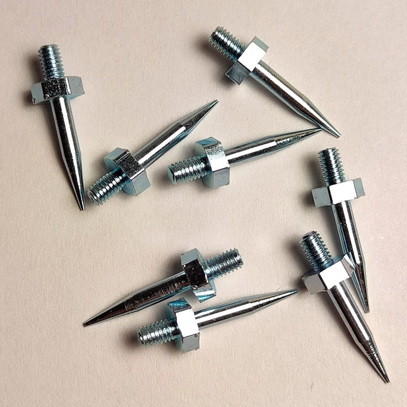 [Australia - AusPower] - 10 Pieces Replacement Pins for Moisture Meter M2.5-0.45 Pin Thread Moisture Meter Accesorries 