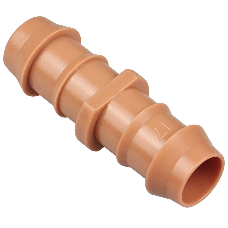 [Australia - AusPower] - Drip Irrigation Barbed Coupling?20 Pack Drip Irrigation Coupler Parts Fits for 1/2 Inch Drip Irrigation Tubing 17mm 0.600" ID Coupling Connectors for Patio Lawn Garden 20 Pack Coupling 