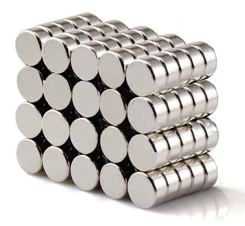 [Australia - AusPower] - 50 Pcs 7x4mm Tiny Retangle Small Multi-use Refrigerator Magnets for Jewellery Refrigerator Science Crafts Projects 