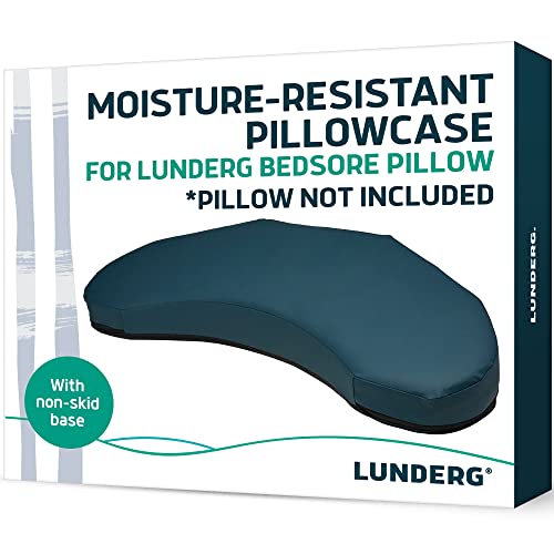 Lunderg Moisture Resistant Pillowcase Replacement for Bedsore Pillow Moisture-Resistant Case