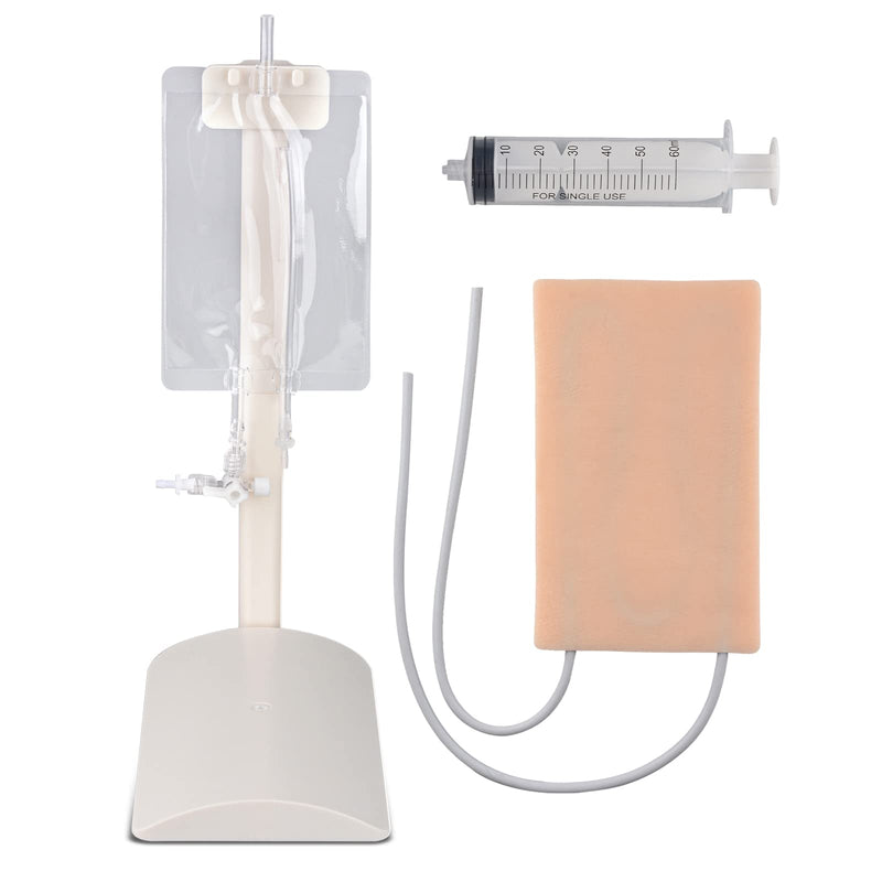 [Australia - AusPower] - Medarchitect IV Practice Kit, IV Injection Pad for Venipuncture Training, IV Start Kit for Medical Education, Nursing School Essentials 