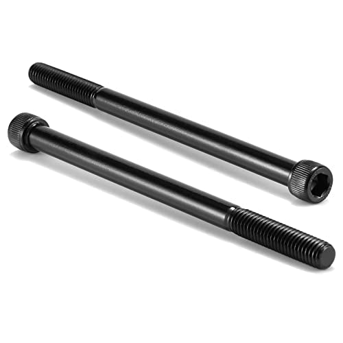 SG TZH 5/16-18 x 6-inch black oxide 304 stainless steel socket head cap screws with hex spanner, 10-piece set