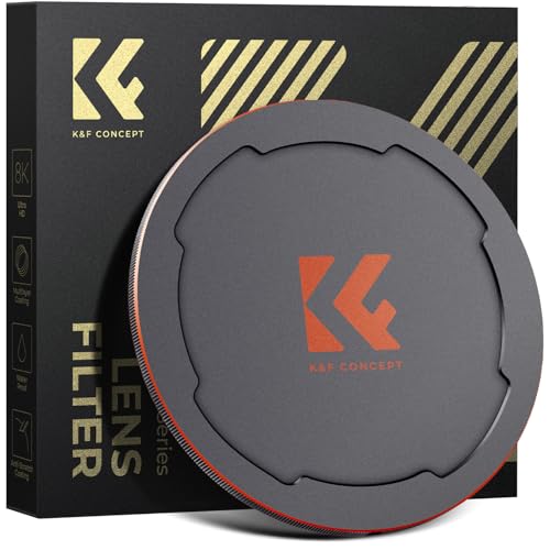 K&F CONCEPT 82mm Thread & Magnetic 2-in-1 Lens Filter Cap