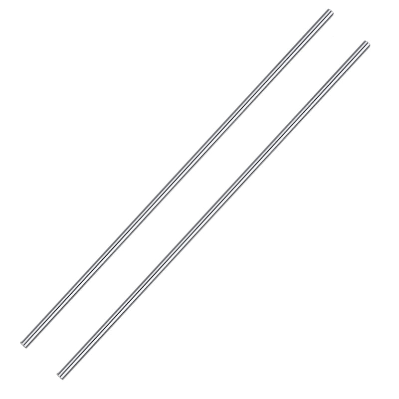 [Australia - AusPower] - 2PCS 8mm x 150mm Steel Rod Linear Rod Motion Shaft for 3D Printer and DIY Craft Tool (150mm, 2) 
