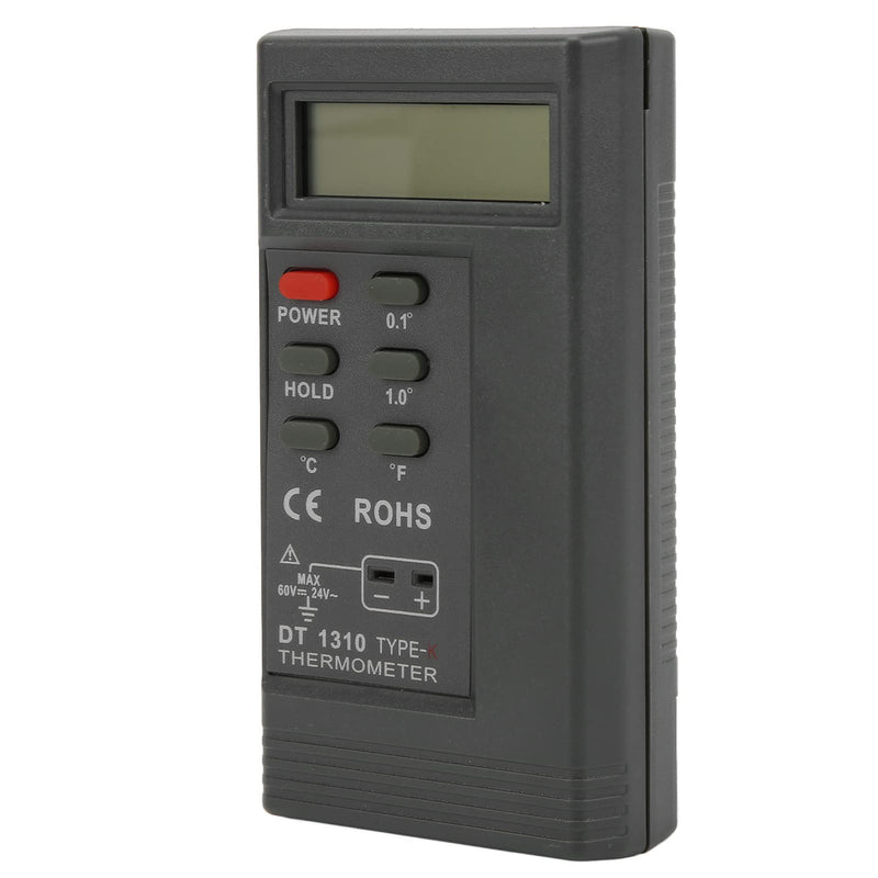 [Australia - AusPower] - Digital K Type Thermoemter, Thermometer Temperature Reader Portable Compact LCD Display Low Battery Indication Super Long Range for Industrial 