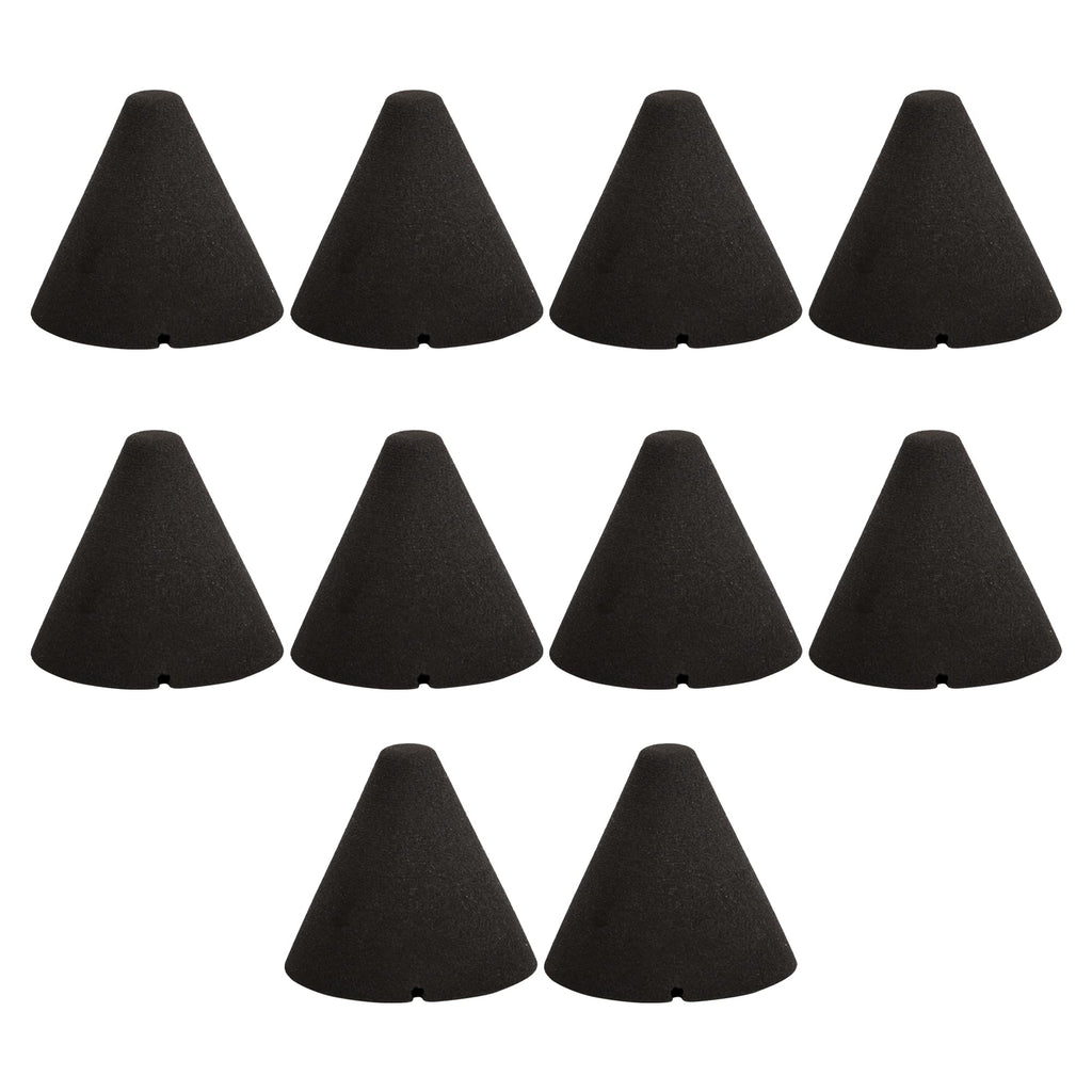 BQLZR 1.38x1.46inch Piezo Trigger Foam Cone for Electronic Drum Instrument Pack of 10