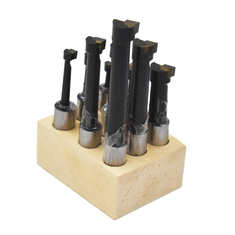 [Australia - AusPower] - 1/2 Inch Shank Boring Bar Set C6 9Pcs Carbide Tipped Bars Lathe Tool 