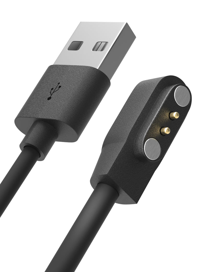 [Australia - AusPower] - Smart Watch Charger for Skg Letsfit Cubitt Yamay Willful Fitpolo Tozo Wyze Umidigi Blackview 3.3Ft USB Magnetic Charging Cable Cord for Umidigi Uwatch 3S 3 2 2S Urun Smartwatch 
