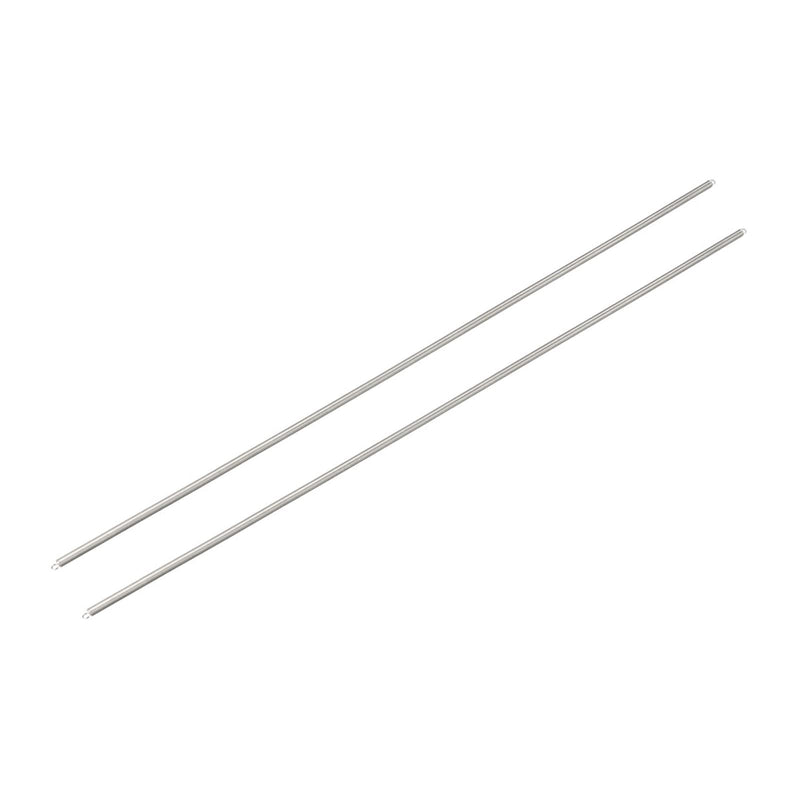 [Australia - AusPower] - Extension Spring (0.4x4x300mm/0.016"x0.16"x11.81") 2Pcs, Stainless Steel Tension Spring Wire - for Home Repair Construction Machinery 0.4x4x300mm 