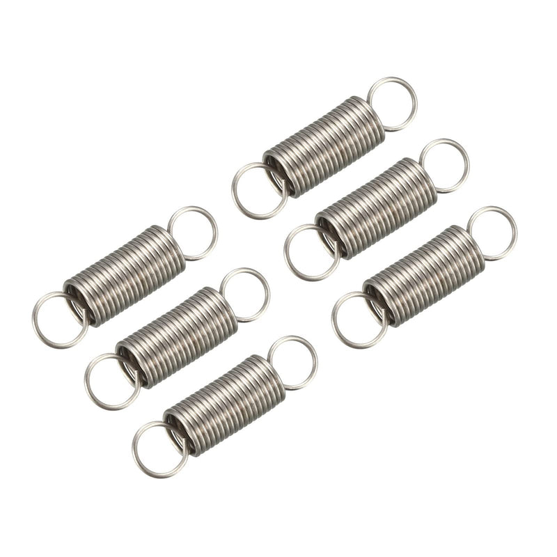 [Australia - AusPower] - Extension Spring (0.4x4x15mm/0.016"x0.16"x0.59") 10Pcs, Stainless Steel Tension Spring Wire - for Home Repair Construction Machinery 0.016"x0.16"x0.59" 