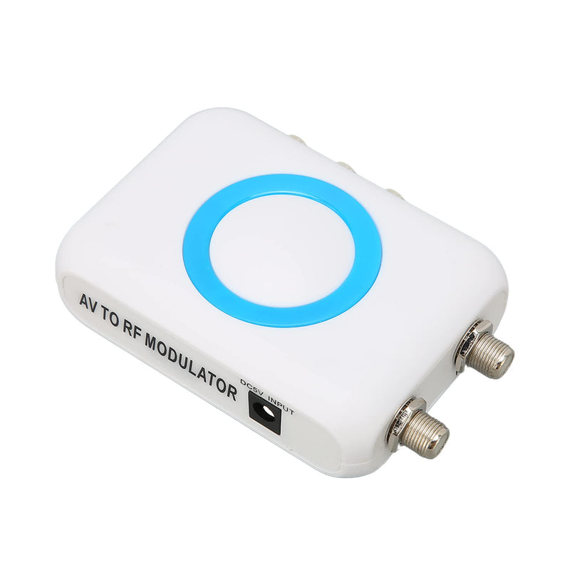 RF Modulator, Coaxial Adapter VHF Demodulator Converter for PLL Controlled, HD Input, A V Output, RF Output for Your Own Local CATV System