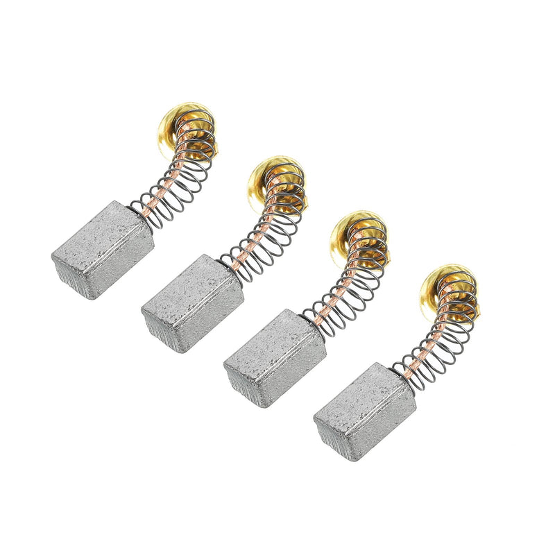 PATIKIL Pack of 4 Carbon Brushes 14 x 7.5 x 6.5 mm for Electric Motor Power Tool Angle Grinder Table Saw Replacement Repair | For Electric Motor Power Tool Angle Grinder Table Saw Replacement Repair