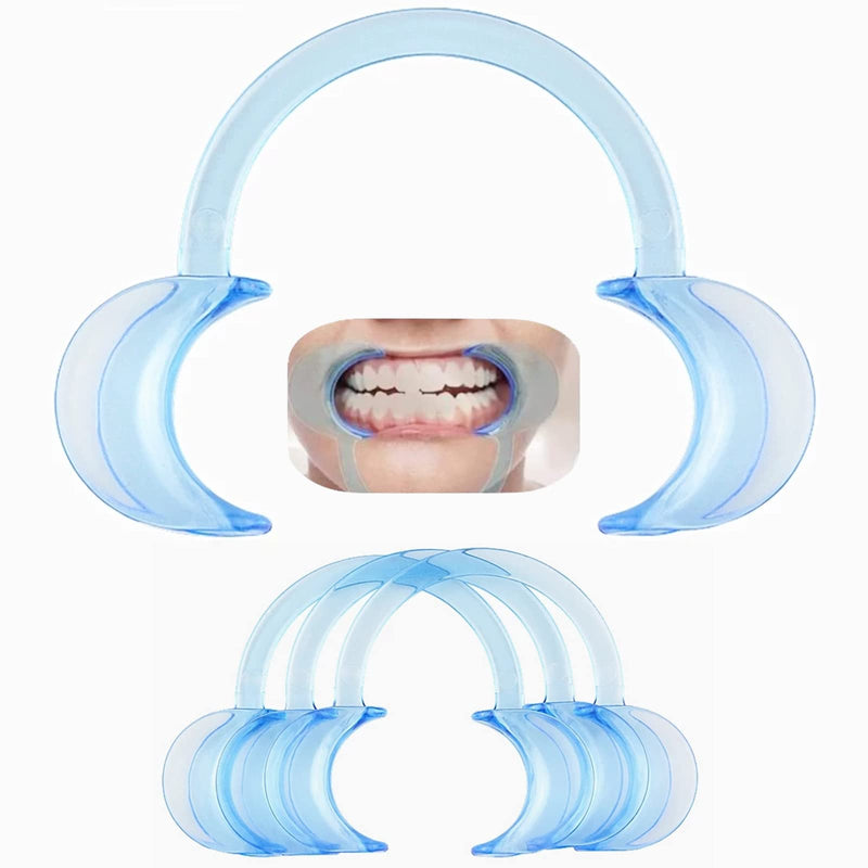 C-Shape Mouth Opener, Dental C-Shape Mouth Opener, Mouth Opener Challenge, Cheek Holder, Mouth Angle Holder, for Oral Examination, Treatment, Teeth Whitening