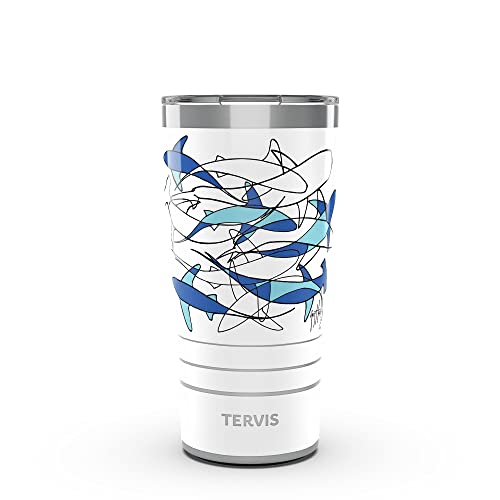 Tervis 20oz Stainless Steel Tumbler | Guy Harvey® - Shark Camo