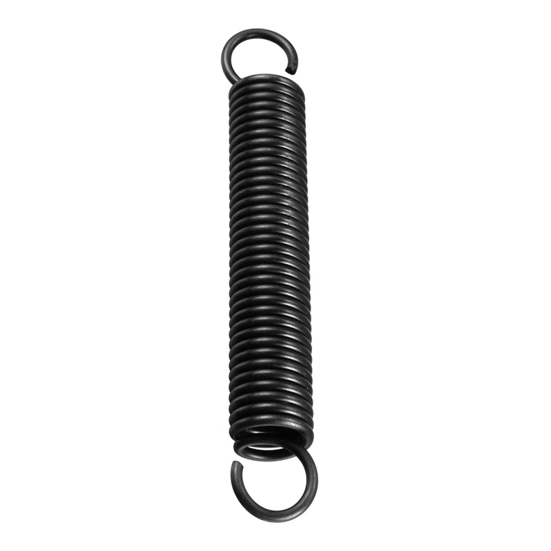 [Australia - AusPower] - 2.5x18x125mm(WxODxL) Extension Spring - 1Pack - Good for Home Repair Machinery - Manganese Steel Extended Compressed Spring - Black 2.5x18x125mm 