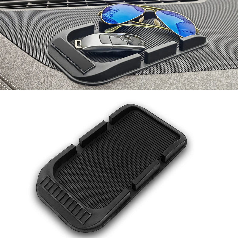 [Australia - AusPower] - Anti-Slip Gel Pad Car Dashboard Stand for Navigation Cell Phone, Black 