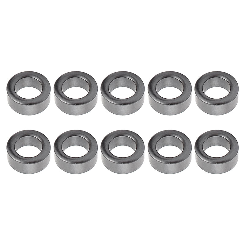 Yokive Toroid Ferrite Core Dark Grey 22.5 x 13.5 x 10 mm Pack of 10 | Power transformer ferrite toroid cores, suppression of interference, good for inductance coils