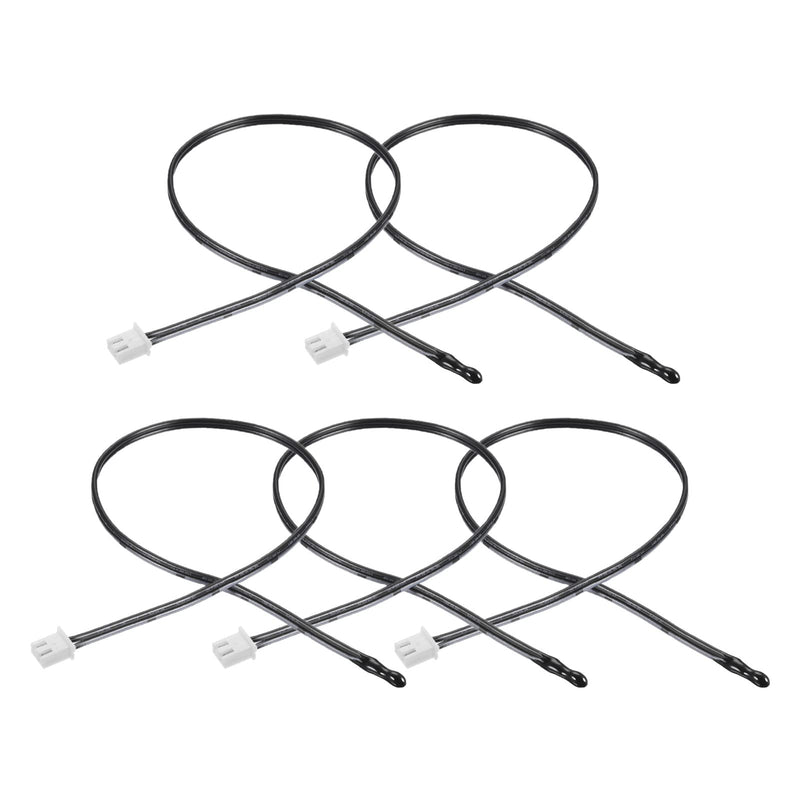 [Australia - AusPower] - NTC Thermistor Probe 5K 1.3ft Waterproof Epoxy Temp Sensor Probe, [for Digital Temperature Transmitter] - 5pcs 