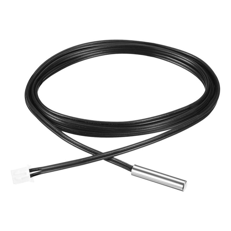 [Australia - AusPower] - NTC Thermistor Probe 50K 3.3ft Waterproof Stainless Steel Temp Sensor Probe, [for Digital Temperature Transmitter] 