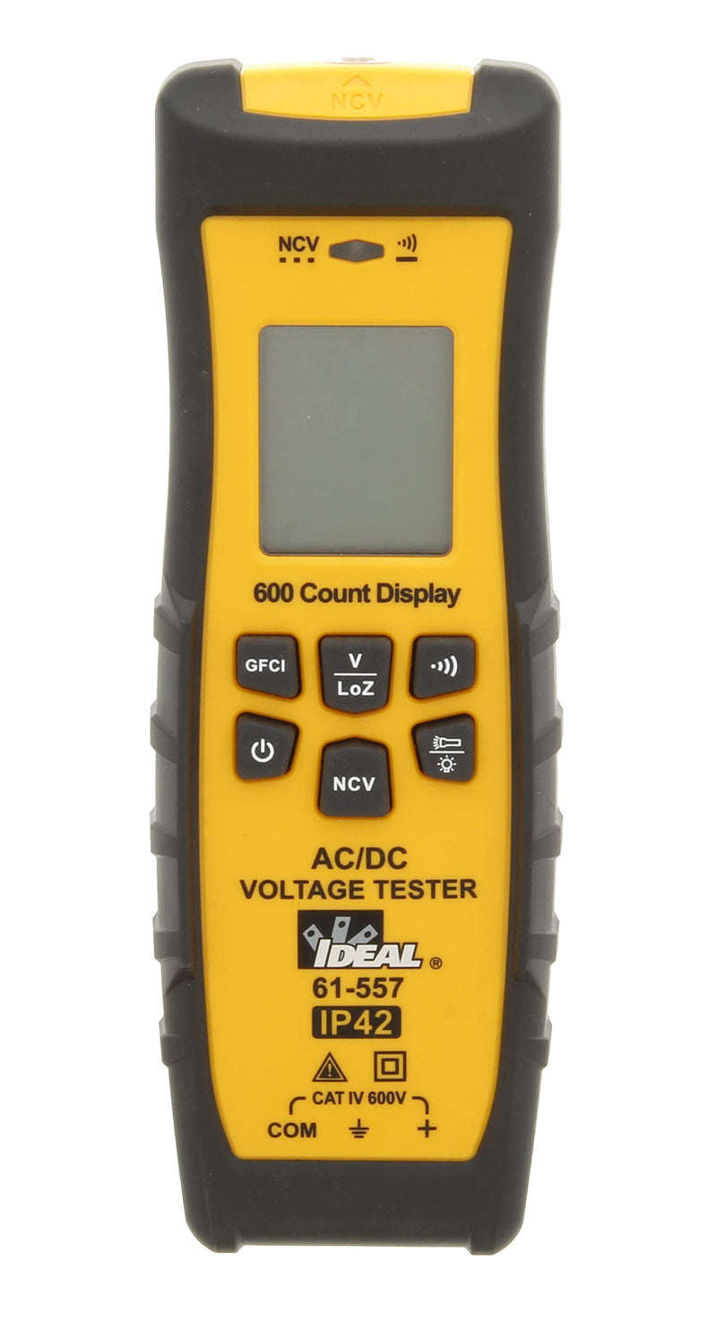 [Australia - AusPower] - IDEAL Electrical 61-557 Voltage and Continuity Tester w/LCD,GFCI,Flashlit and NCVT 