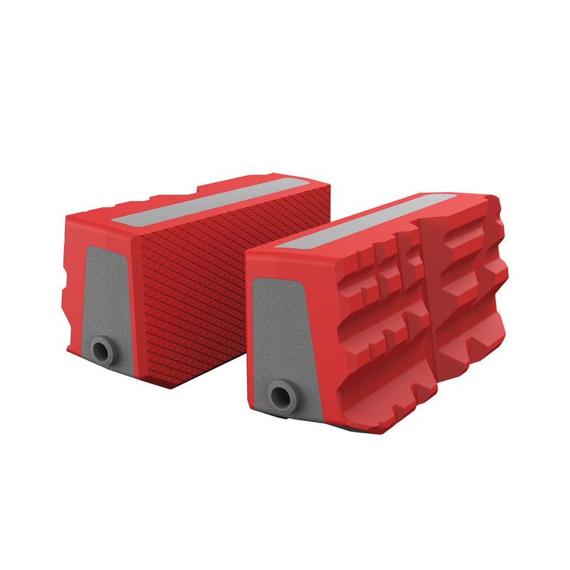 [Australia - AusPower] - Real Avid Smart-Jaws Multi-Fit Sleeves | Upgraded Vise Jaws | Non-Marring, Heat Resistant Bench Vise Jaws | 9 Different Grooves for Optimal Secure Fit on Variety of Shapes and Sizes Modern 