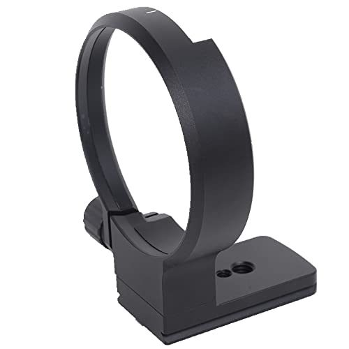 iShoot Tripod Mount Ring Lens Collar Compatible with Sigma 100-400mm f/5-6.3 DG OS HSM Contemporary (EF & F Mount Lens), Bottom is Arca-Swiss Fit Quick Release Plate for Arca Type Tripod Head Clamp