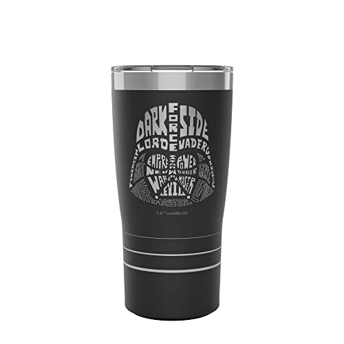 Tervis 20oz Stainless Steel Tumbler | Star Wars™ - Darth Vader Wordle Darth Vader - Onyx Shadow