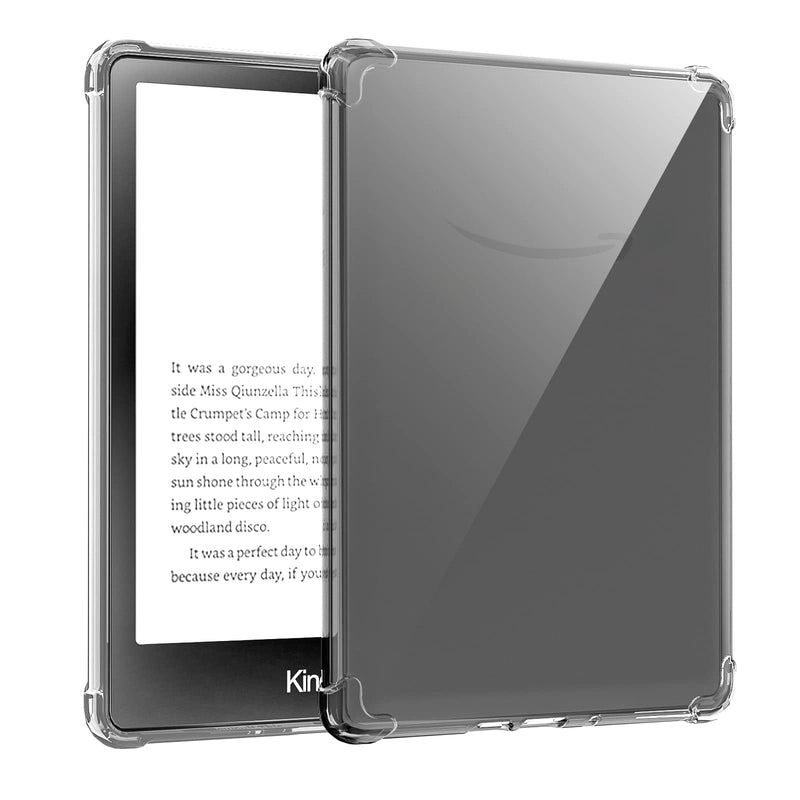[Australia - AusPower] - COO Clear Case for 6.8" All-New Kindle Paperwhite 11th Generation 2021 and Signature Edition TPU Back Cover, Ultra Clear Soft Flexible Transparent TPU Skin Bumper Cover (11th 2021) 