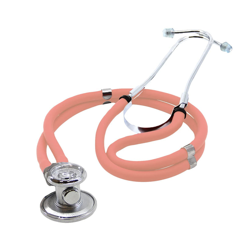 [Australia - AusPower] - Dixie Ems Sprague-Rappaport Type Two Tube Stethoscope – Frosted Pink 