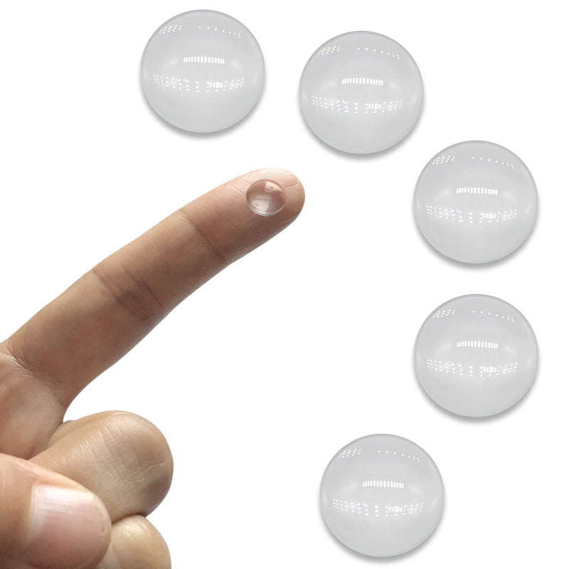 [Australia - AusPower] - 5PCS X Optical Glass Lens Without Edge Dameter 5MM Flat-Convex Lens, Focusing LED Convex Lens (Φ5mm*H2.8*F4.0) Φ5mm*H2.8*F4.0 