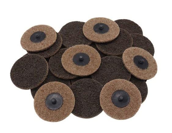 Pro-Graad R-Type 3-inch coarse brown surface conditioning quick change disc, 25 pack