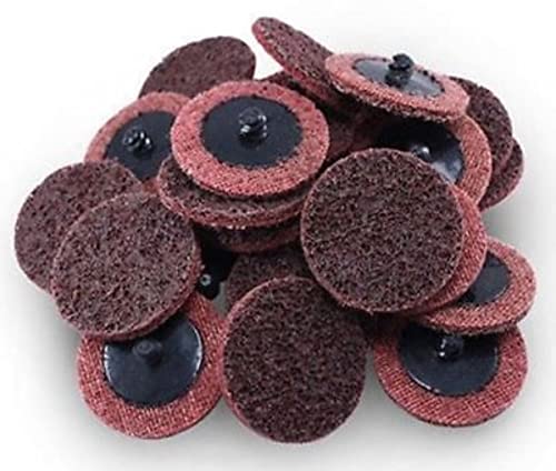 Pro-Graad R-Type 2-inch medium red surface conditioning quick change discs, 25 pack