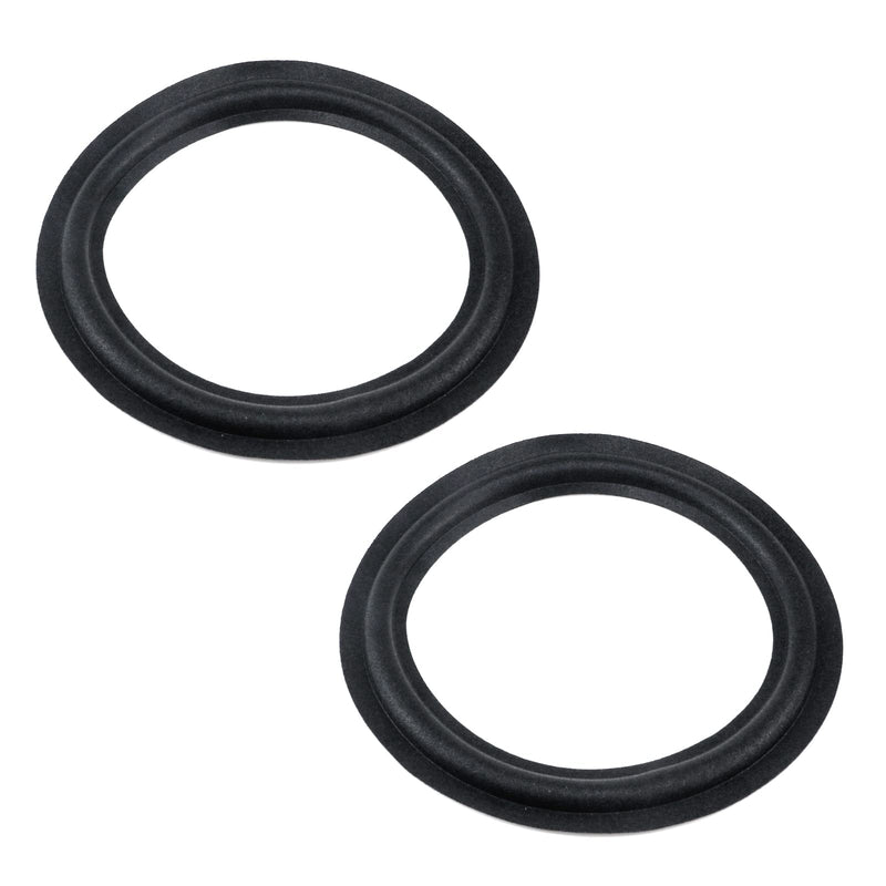 [Australia - AusPower] - Dnyta Speaker Foam Surround Rings Round Rubber Edge Speaker Repair Parts, Fit for 6.5" Speakers 6.5" 