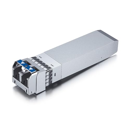10Gtek 25G SFP28 SFP+ Transceiver, 25GBase-LR Module, 1310nm SMF, up to 10km, Compatible with Cisco SFP-25G-LR-S, Ubiquiti, MikroTik, Supermicro and Open Switches 2) 25G-LR: 10km 1