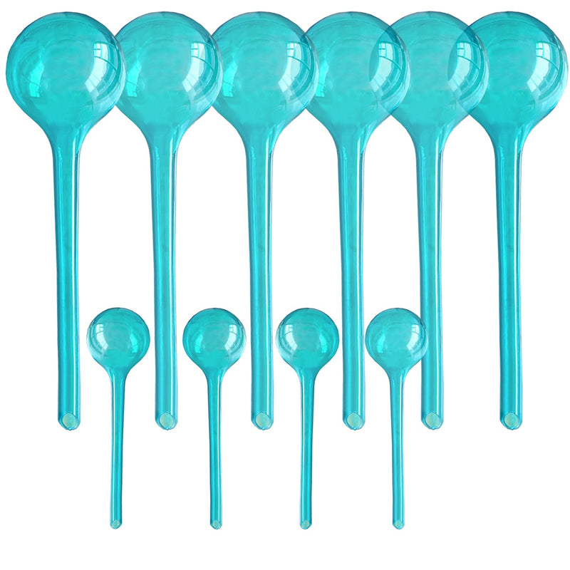 [Australia - AusPower] - 10pcs Plant Self Watering Globe Stakes, Plant Watering Stakes Automatic Plant Watering Bulb System Spikes, Flower Automatic Watering Device, Garden Self Waterer for Indoor Outdoor Plant Lake Blue-6l4s 
