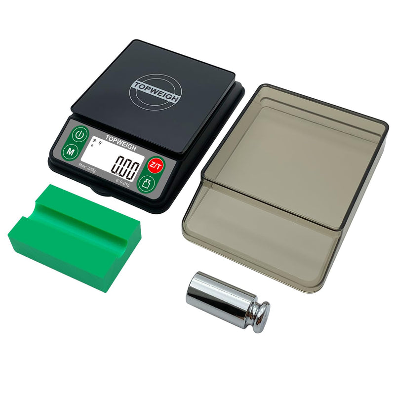 [Australia - AusPower] - Arrow Scale with Arrow Holder, Arrow Grain Scale, Easy to Read, 3086 Grains x 0.1gn, 200 Grams by 0.01g, Large Backlight Display, 6 Weighing Units, Included Calibration Weight, Batteries 