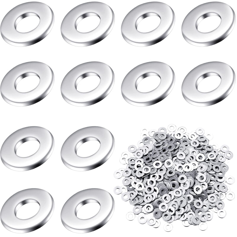 [Australia - AusPower] - 600 Pieces Aluminum Backup Pop Rivet Washers for 3/16 Inch Diameter Rivets Aluminum Rivet Washers for Repairing Boats, Cars, Household and Other Projects. 