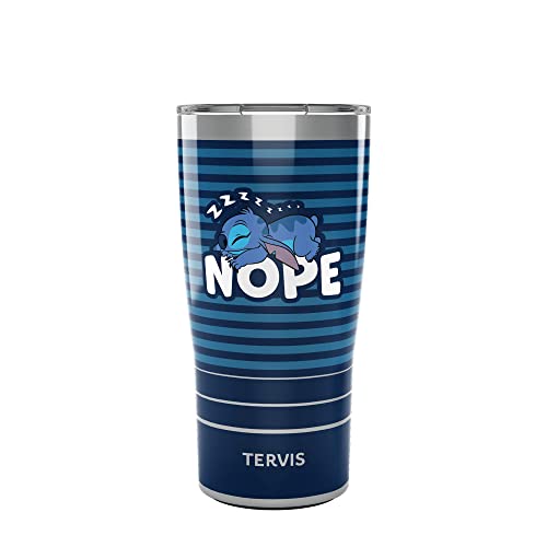 Tervis Traveler Disney Lilo and Stitch 20th Anniversary Triple Walled Insulated Tumbler Travel Cup Keeps Drinks Cold & Hot, 20oz, Stainless Steel Multicolor