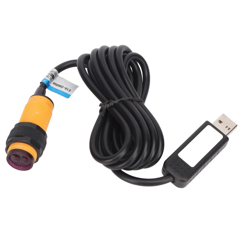[Australia - AusPower] - Infrared Photoelectric Switch Obstacle Avoidance Sensor Module, USB Photoelectric Sensor, for Games, Offices, Recording Studios 