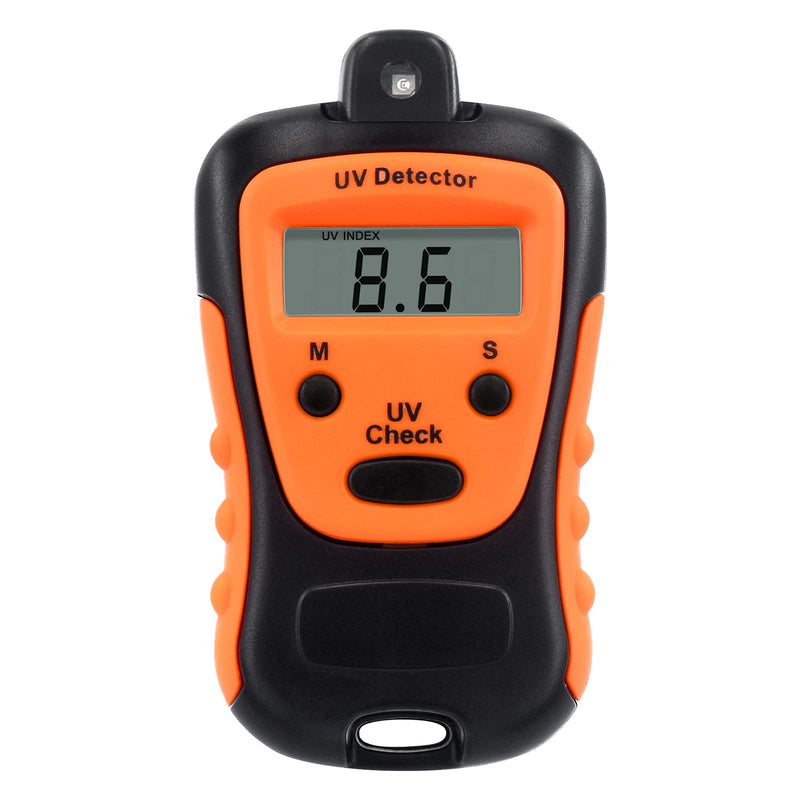 [Australia - AusPower] - Meet UV Strength Tester for Measuring Sun Light UV Level,High Precision UVA UVB Meter,Photometer UV Detector,Portable UV Intensity Meter with 1.5v Battery MS-98(3) 