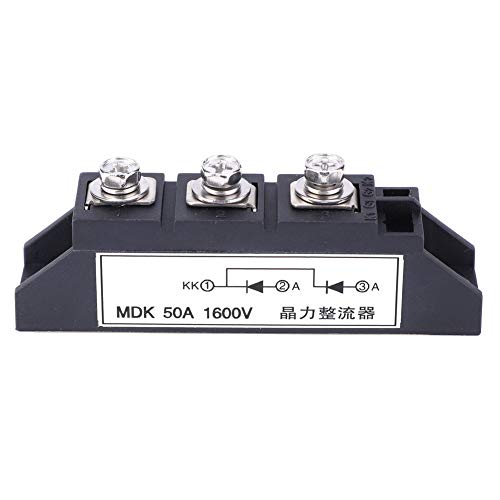 Tbest Photovoltaic Block Diode, Photovoltaic Anti-Reverse Rectifier MDK 50A 1600V Bridge Diode Rectifier Module