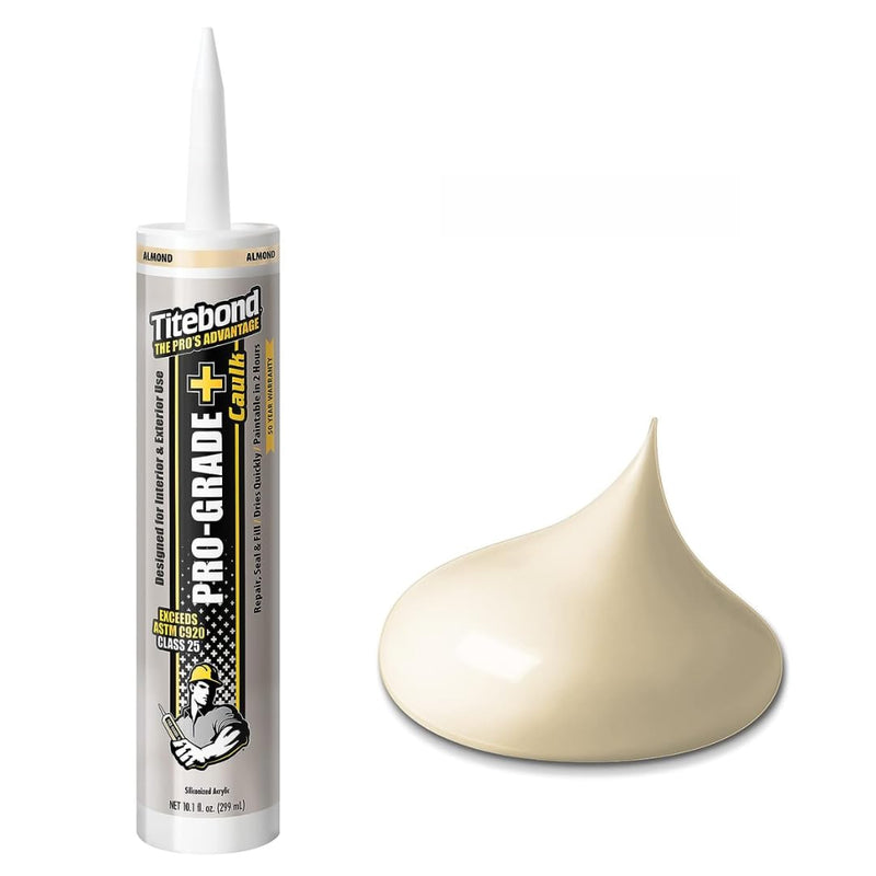 [Australia - AusPower] - Titebond 10.1 Oz. Pro-Grade Plus 8411 Siliconized Acrylic Water-Based Caulk - Almond 