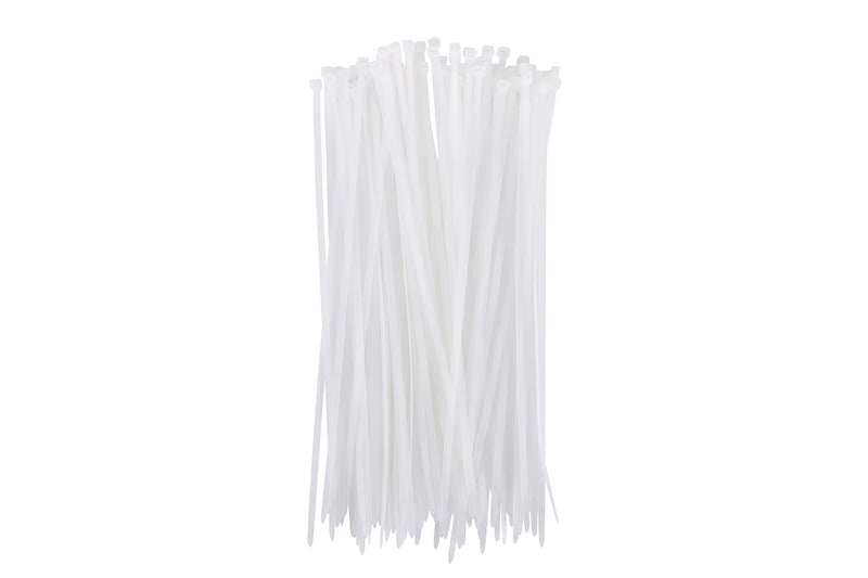 [Australia - AusPower] - White Zip Ties Heavy Duty 8 Inch(100 Pack), 50lb Multi-purpose Cable Ties For Indoor and Outdoor Use 8''(100pack) 