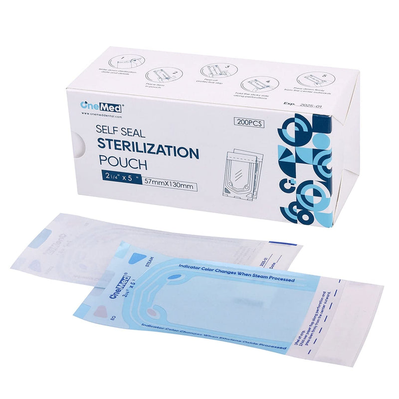 [Australia - AusPower] - 200 Pouches Dental Self-Sealing Sterilization Pouches 2.25x4 inch 200/Box 1 Box 